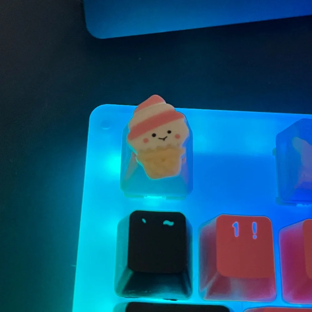 Cute Ice cream cone Kawaii Keycap for OEM switches
